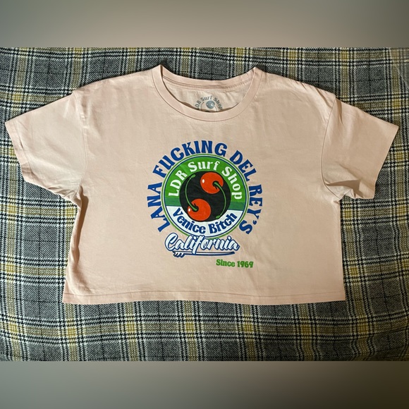 Lana Del Rey Surf Shop Pop Up LDR Village Crop Top Authenthic SUPER RARE MINT+++ - Picture 8 of 9